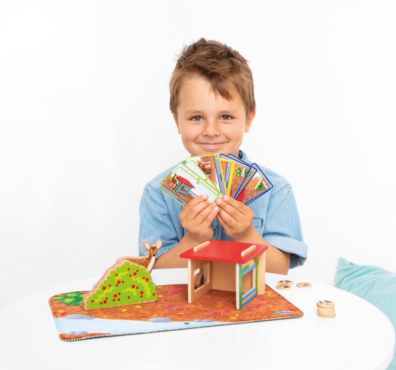 Beleduc Reni & Hops spatial perception and memory skills game 兔鹿尋蹤 空間感知與記憶遊戲