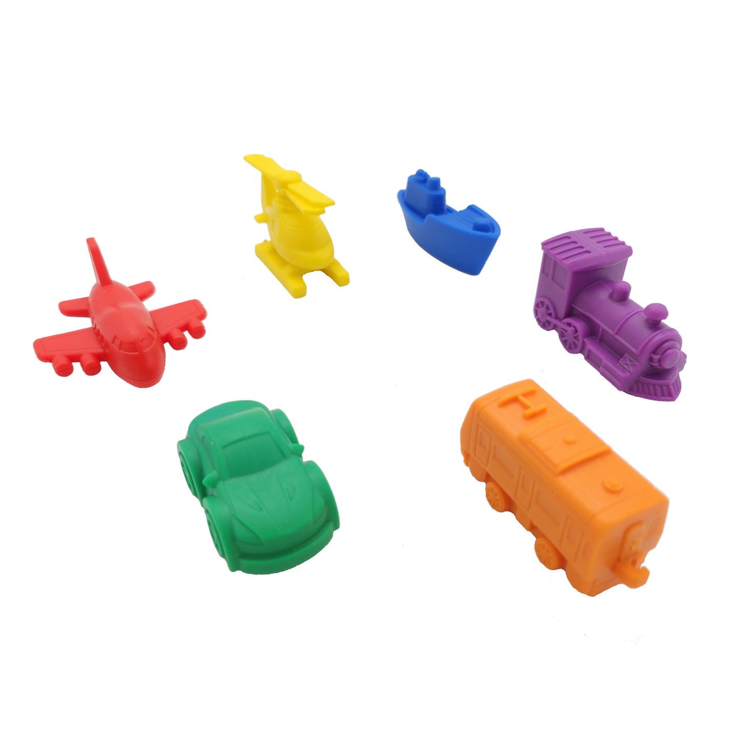 Grab & Sort Motors Counters 48 Pieces 6色數數交通工具 48個