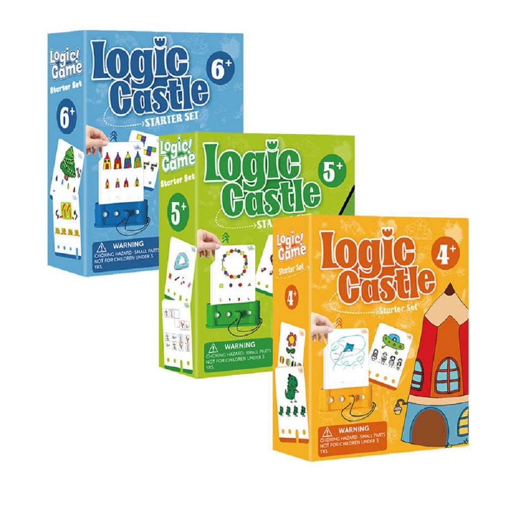 Logic Castle Problem-solving Game 3-stage Set 邏輯解謎城堡 3階遊戲套裝 – MY SCHOOL BUS