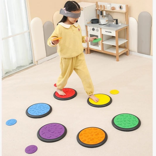 Kindermatic Stepping Tactile Discs Set