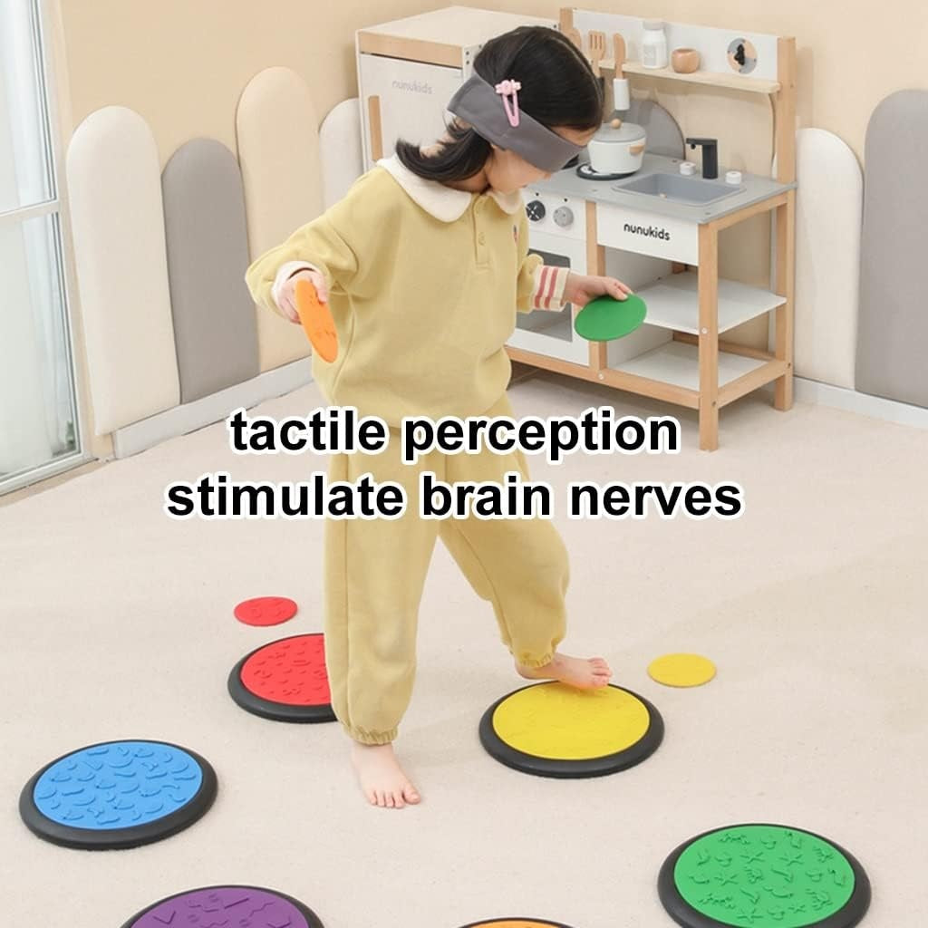 Kindermatic Stepping Tactile Discs Set
