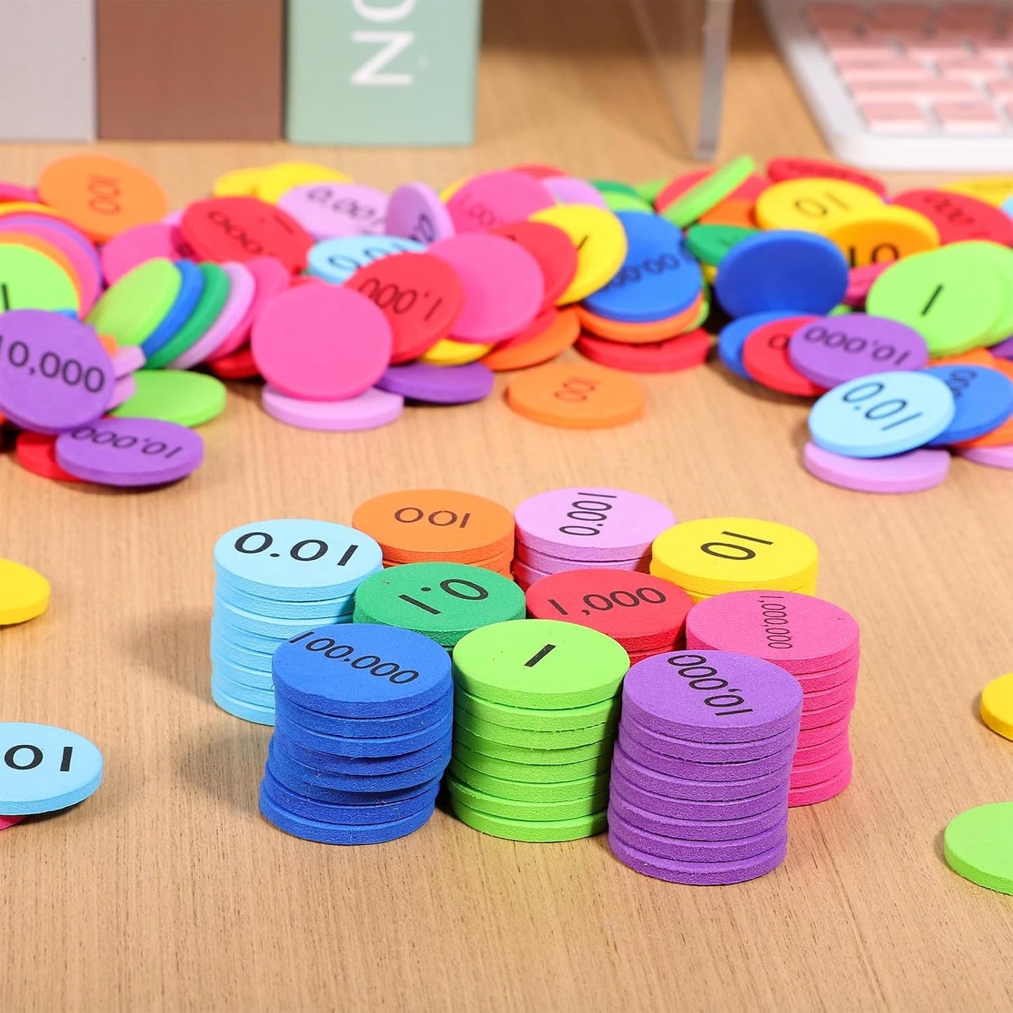 Place Value Disks, set of 300 數值圓片300個