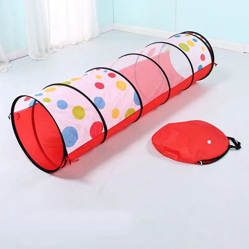Wonder Dots Pop-Up Foldable Play Tunnel 可折式波點爬行隧道