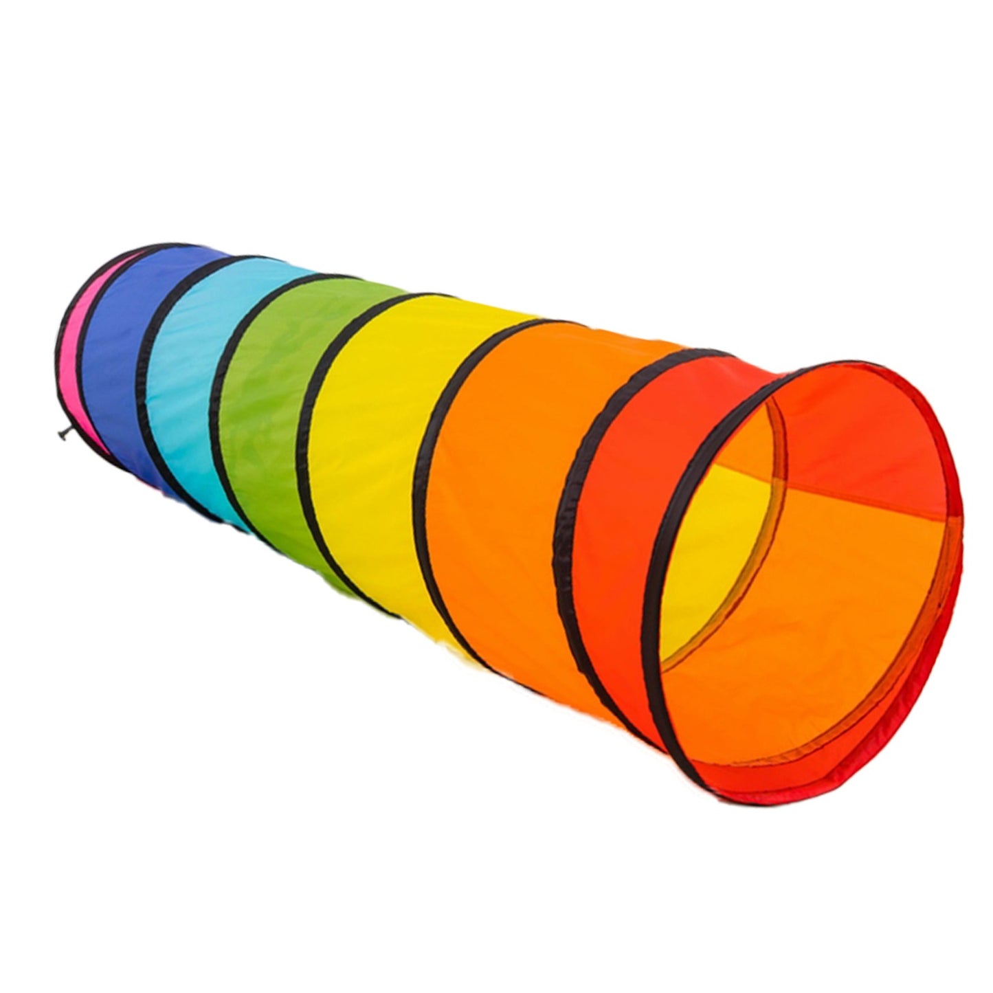 Rainbow Pop-Up Foldable Play Tunnel 可折式七彩爬行隧道 180cm