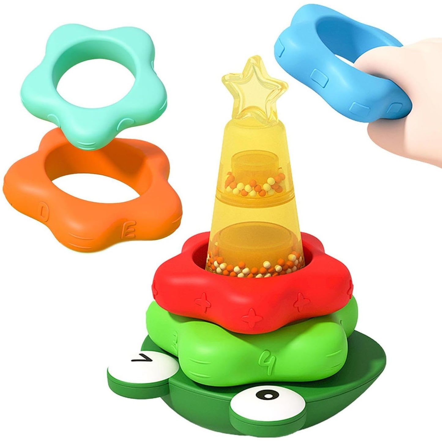 Fine Motor Froggy Jenga 小青蛙不倒疊疊樂