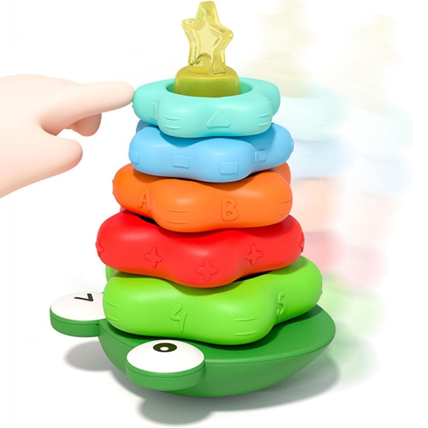 Fine Motor Froggy Jenga 小青蛙不倒疊疊樂
