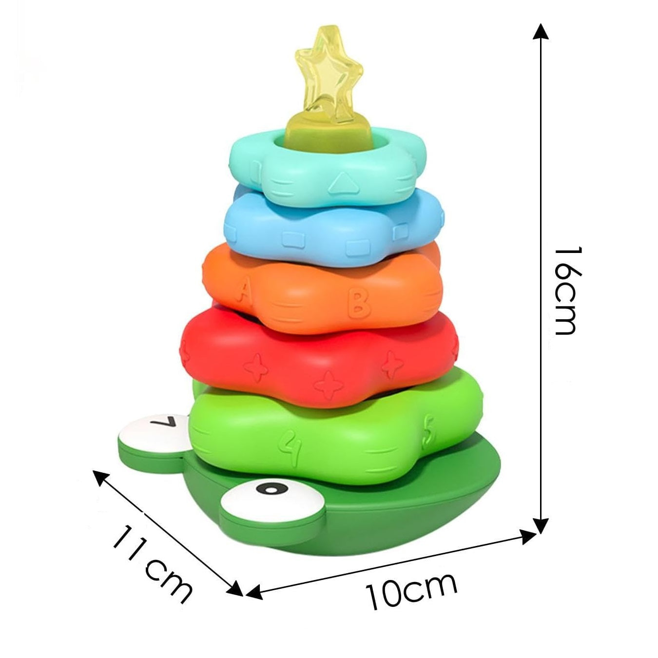 Fine Motor Froggy Jenga 小青蛙不倒疊疊樂