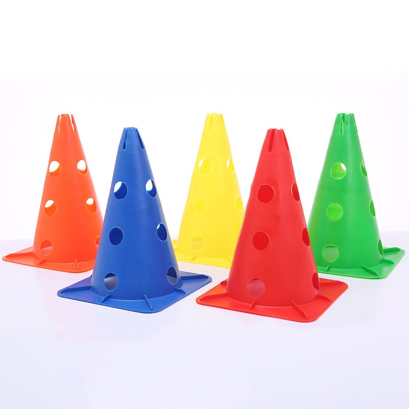 Square Base Cone with Holes 5pc/ Set 方底有孔標誌桶 5色/套