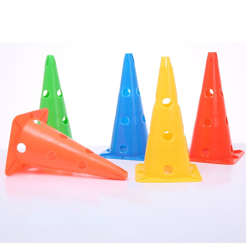 Square Base Cone with Holes 5pc/ Set 方底有孔標誌桶 5色/套