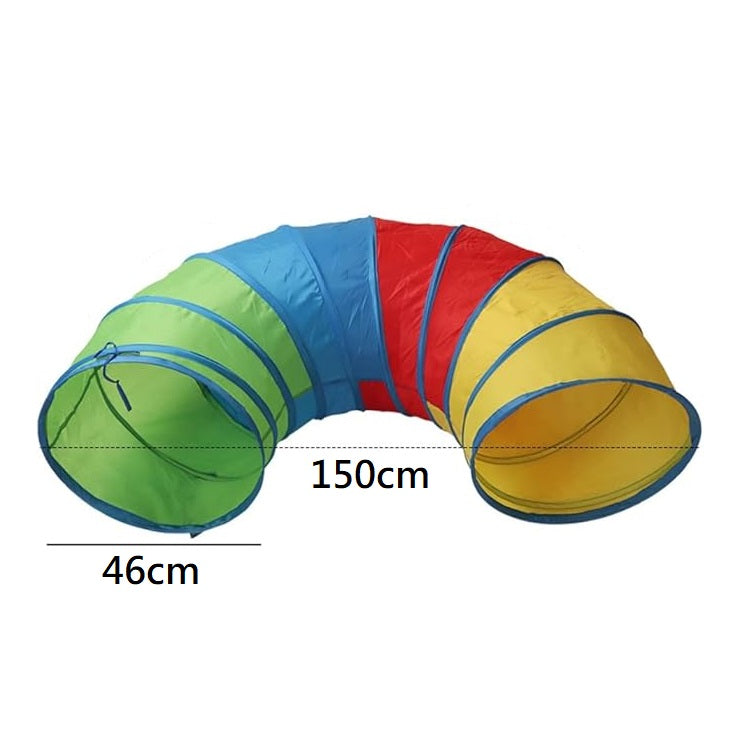 Sunshine Pop-Up Foldable Curve Tunnel 可折式四色陽光彎曲隧道