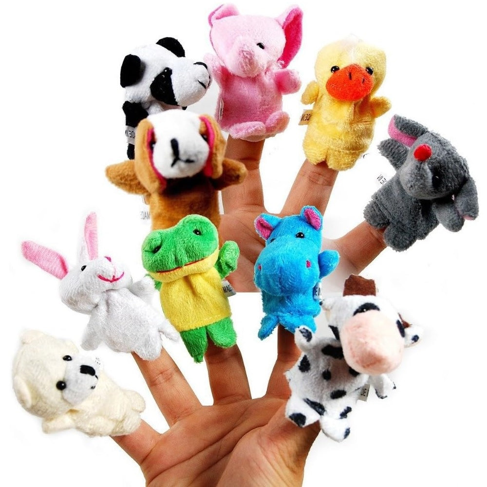Kindermatic Animal Finger Puppets, set of 10 動物手指偶10個套裝