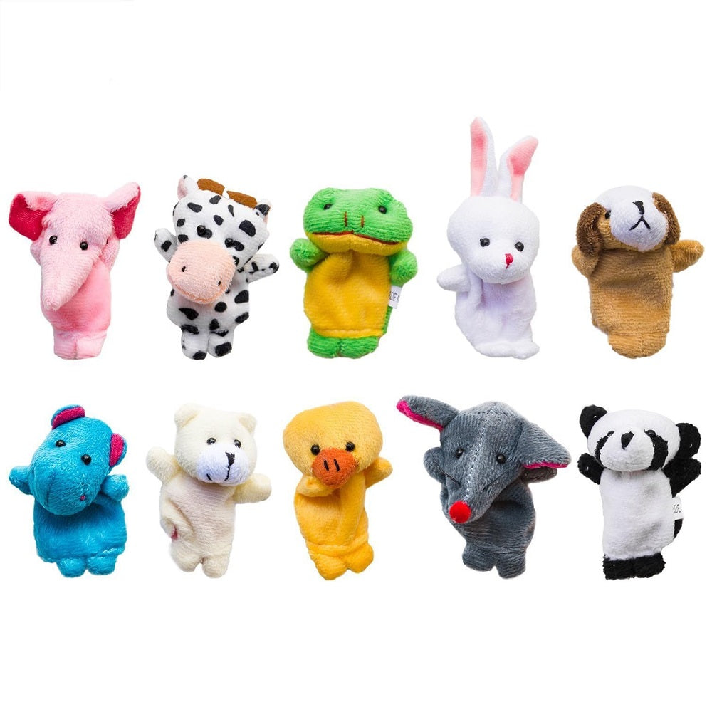 Kindermatic Animal Finger Puppets, set of 10 動物手指偶10個套裝