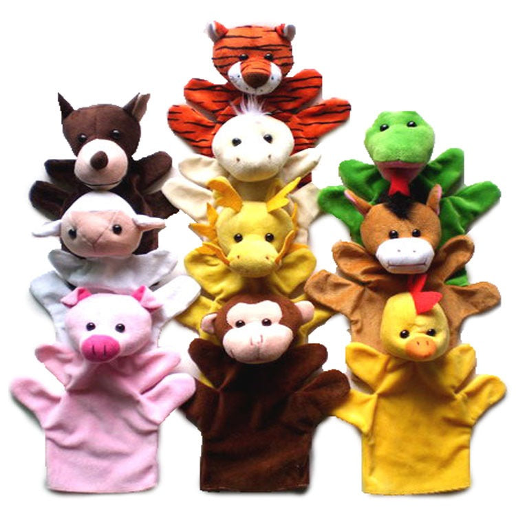 Animal Hand Puppet Mega Pack, set of 28 動物手偶大套裝28個