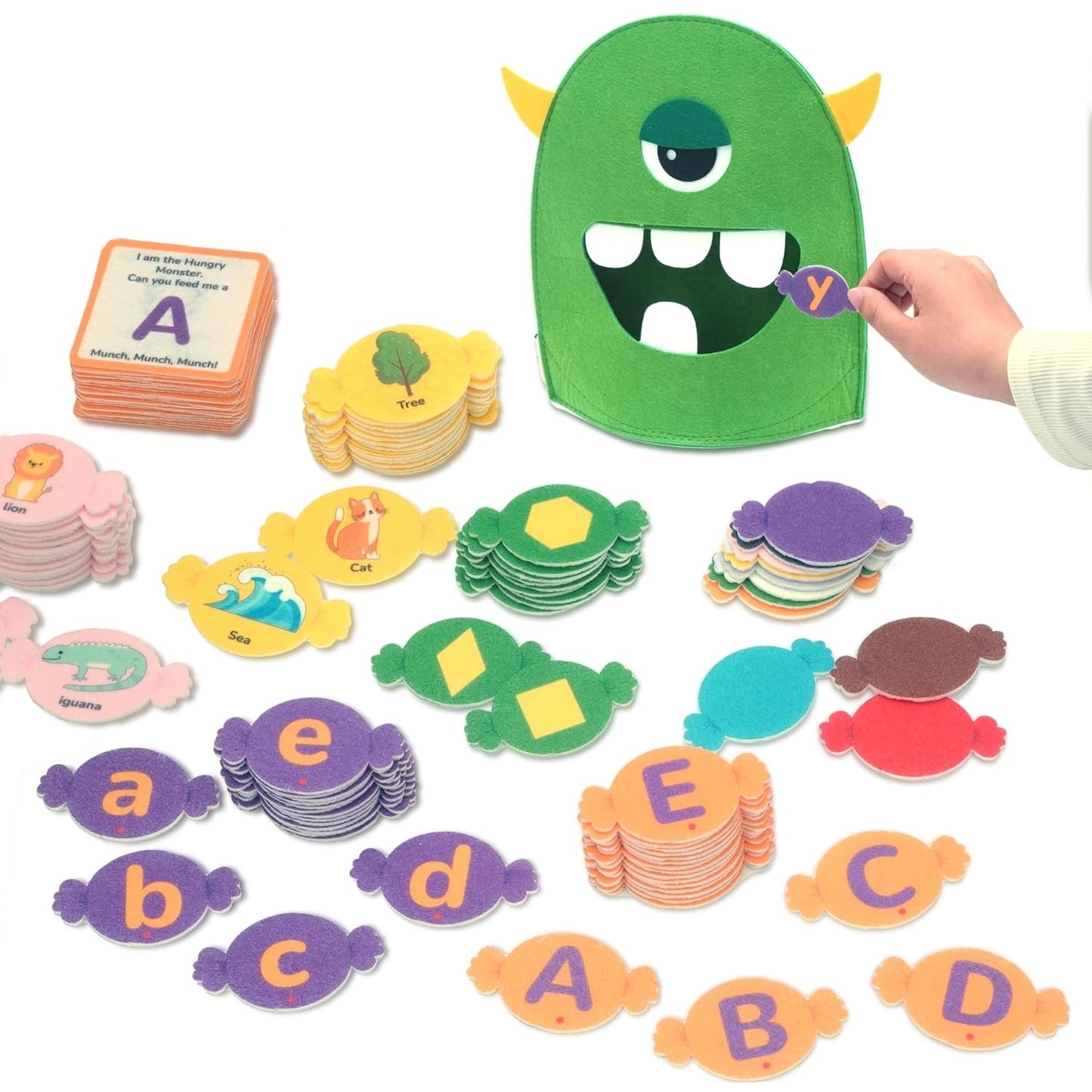 Greedy Monster Early Learning Game 貪吃怪獸早教遊戲
