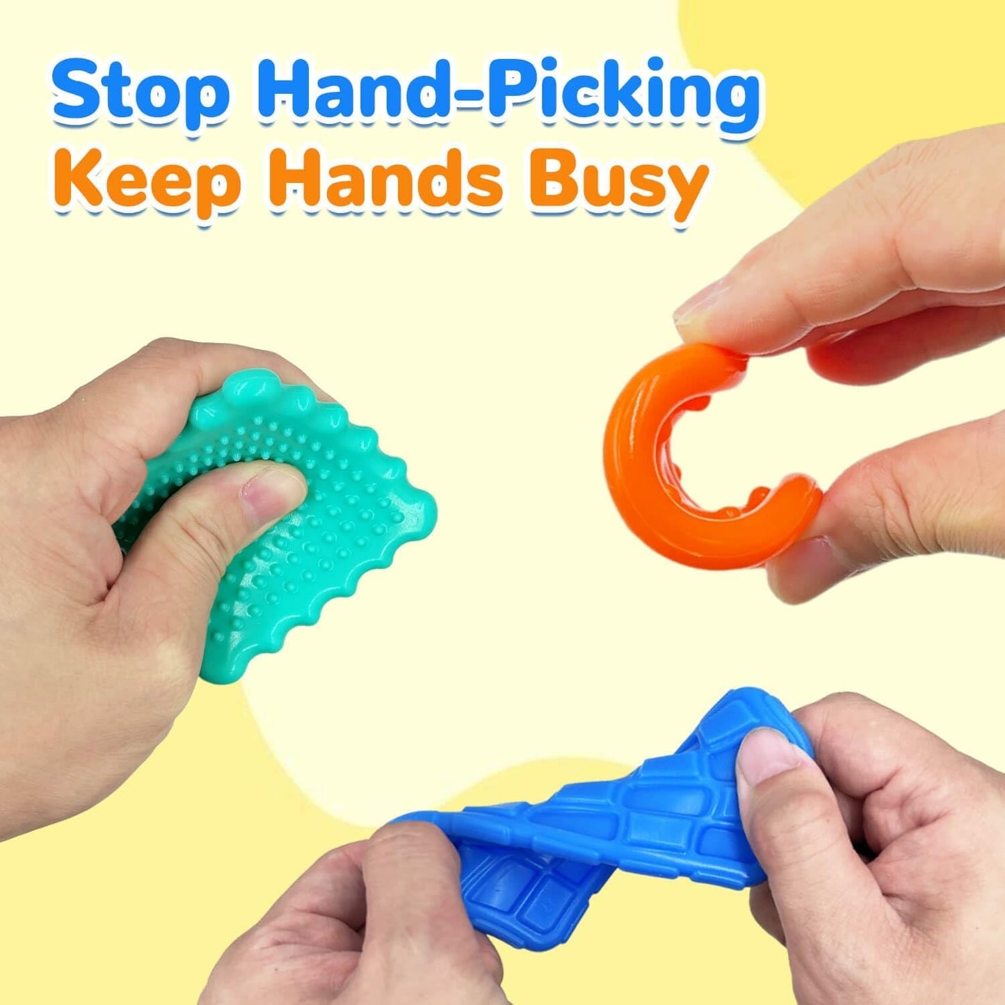 Sensory Squishy Shape Set of 6 感官紋理形狀6個套裝