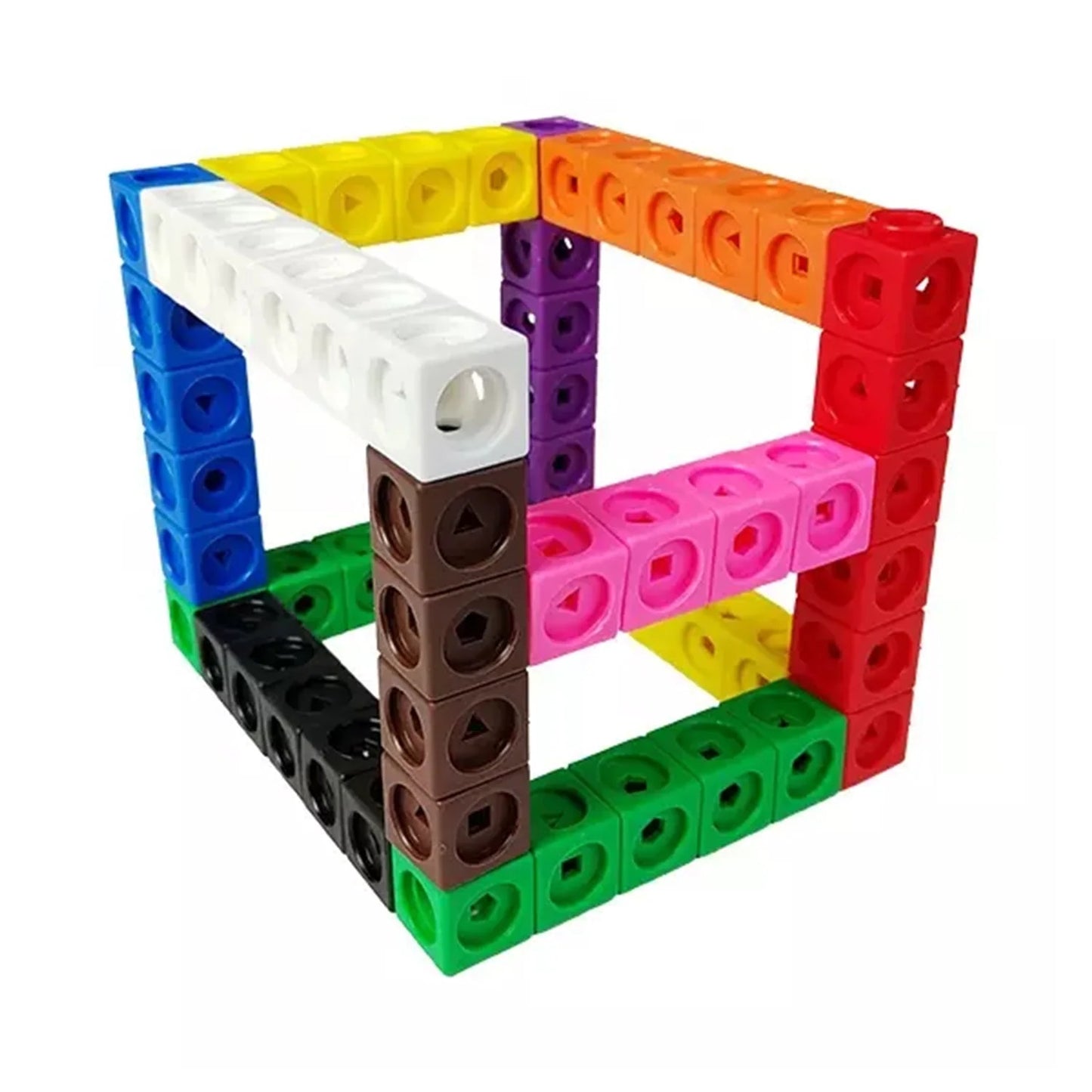 Mathematical Creative Cube 100pcs MY SCHOOL BUS mathematical-creative-cube-100pcs-my-school-bus