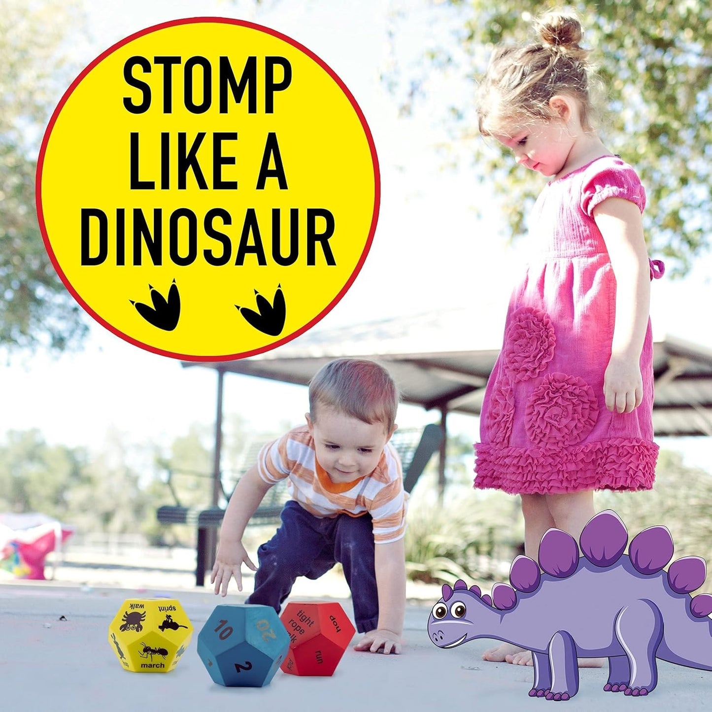 Squishy Kids Exercise Dice Set 兒童運動骰子