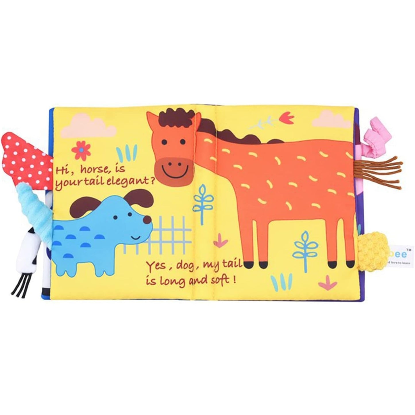 My Farm Animal Tails Book 我的農場動物尾巴布書