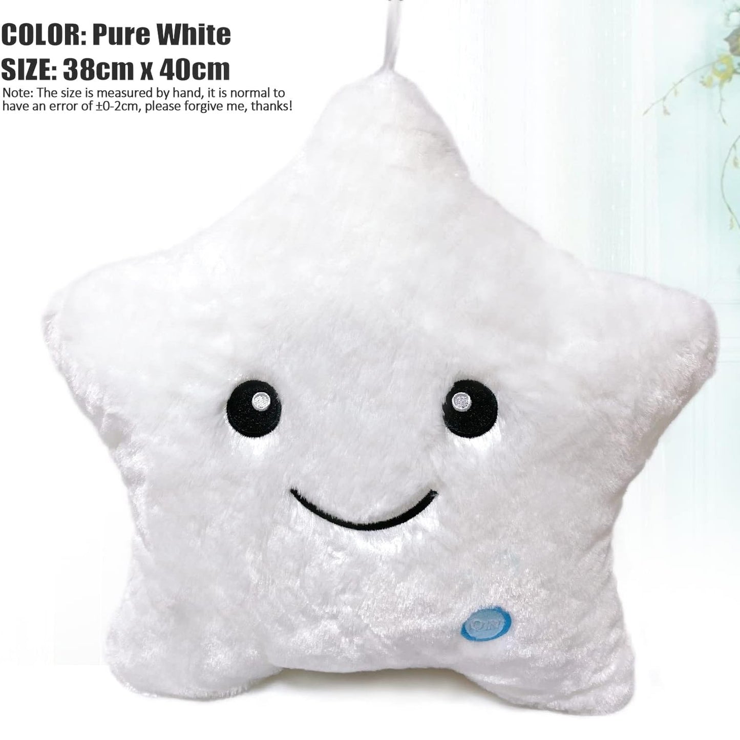 Light Up Sensory Star Plush 閃亮星星感官毛絨抱枕