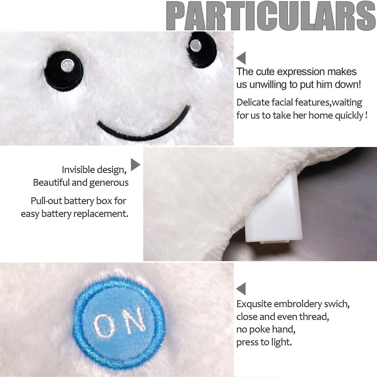 Light Up Sensory Star Plush 閃亮星星感官毛絨抱枕