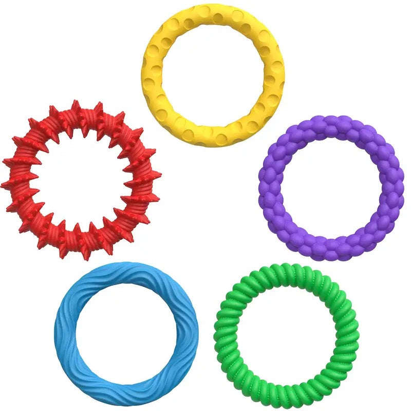 Twisty Bracelet Sensory Fidget Toy, set of 5 感官減壓扭扭手環