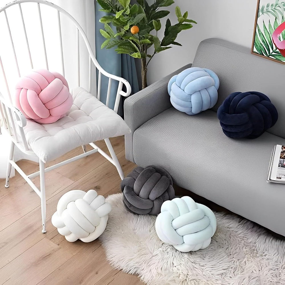 Weighted Stuffed Knot Ball Pillow 1200g 結球加重抱枕