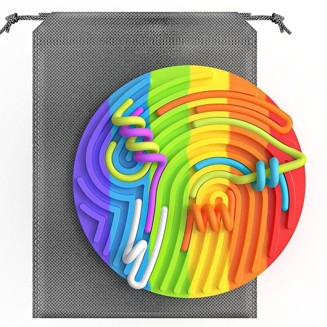 Rainbow: Sensory Activity Busy Board 彩色感官活動忙碌板