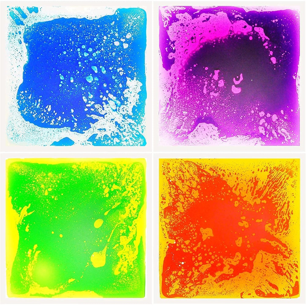 Kindermatic Square Liquid Sensory Floor Tiles 正方形液體感官地墊