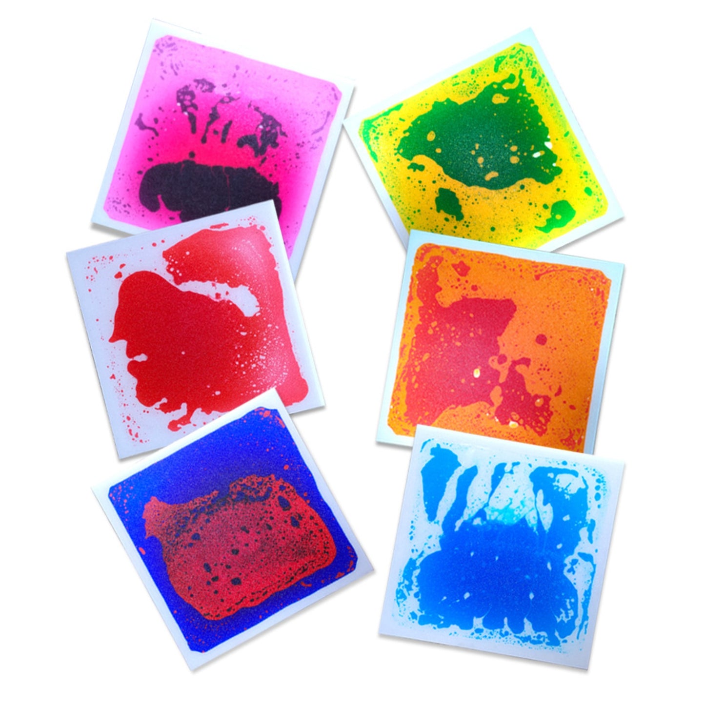 Kindermatic Square Liquid Sensory Floor Tiles 50x50cm 正方形液體感官地墊