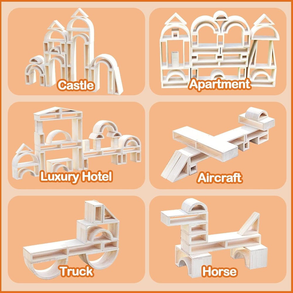 Giant Hollow Block 巨型空心實木積木