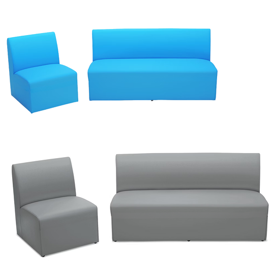 35/40cm Seat Height Backrest Soft Foam Bench 靠背軟體長椅