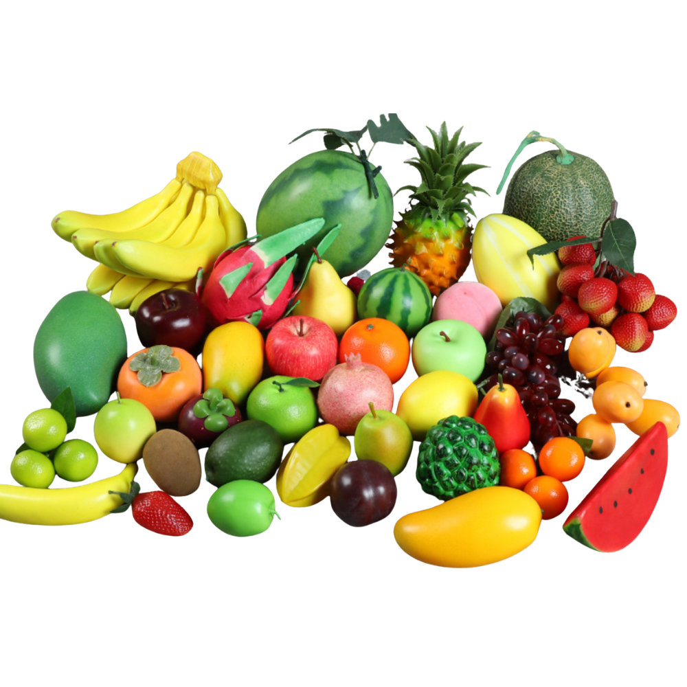 Realistic Artificial Fruits Set 仿真人工水果套裝
