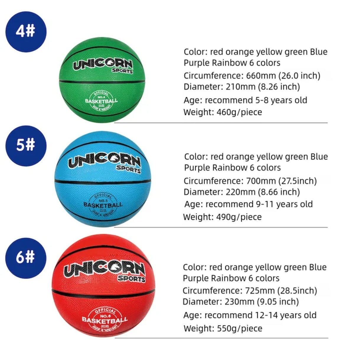 Rubber Junior Basketball 兒童橡膠籃球