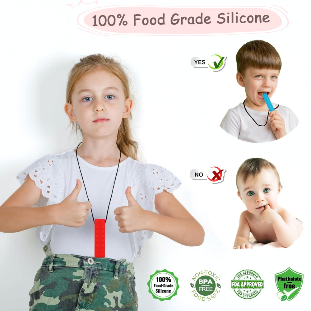 Sensory Chewy Necklaces 感官咀嚼項鍊