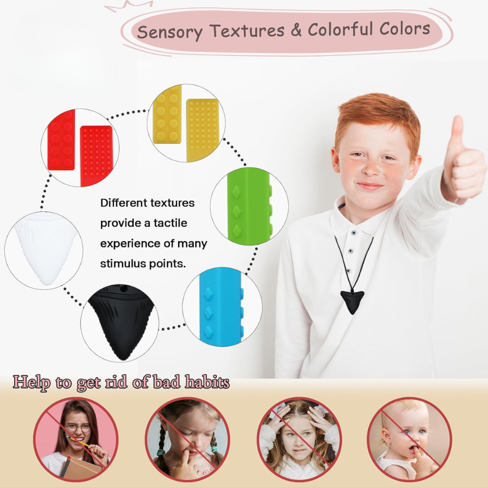 Sensory Chewy Necklaces 感官咀嚼項鍊