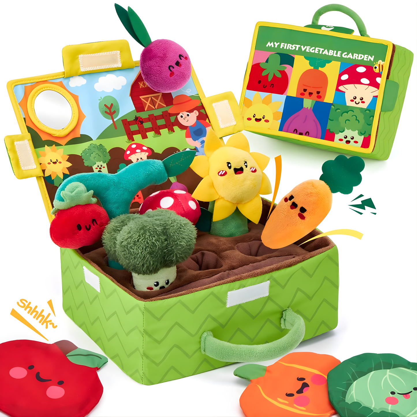 Fabricplay My First Vegetable Garden Play Box 軟布玩具我的小農莊遊戲包