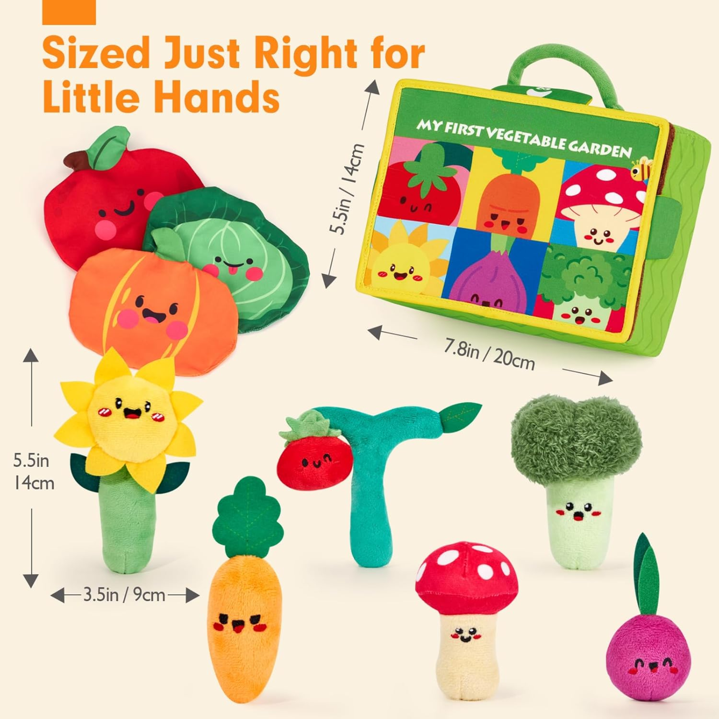 Fabricplay My First Vegetable Garden Play Box 軟布玩具我的小農莊遊戲包