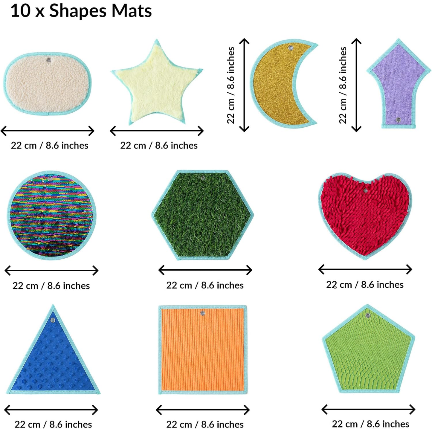 Sensory Shape Mats 感統形狀探索墊