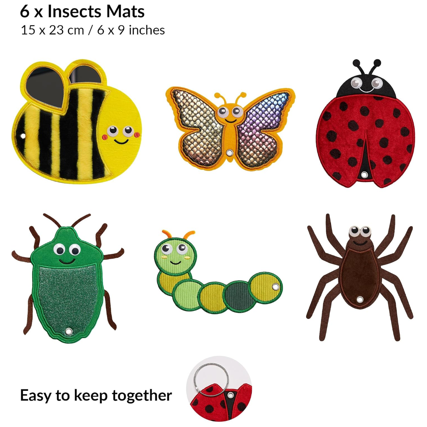Sensory Insect Mats 昆蟲感官探索墊