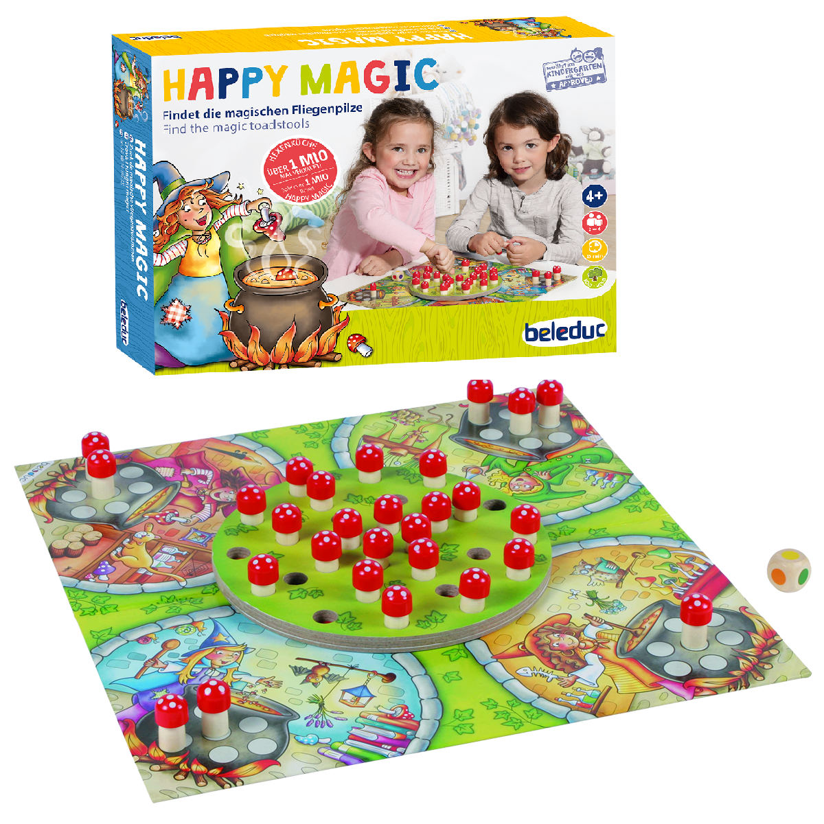 Beleduc Happy Magic (Witches' Kitchen) Memory Game 女巫廚房記憶遊戲