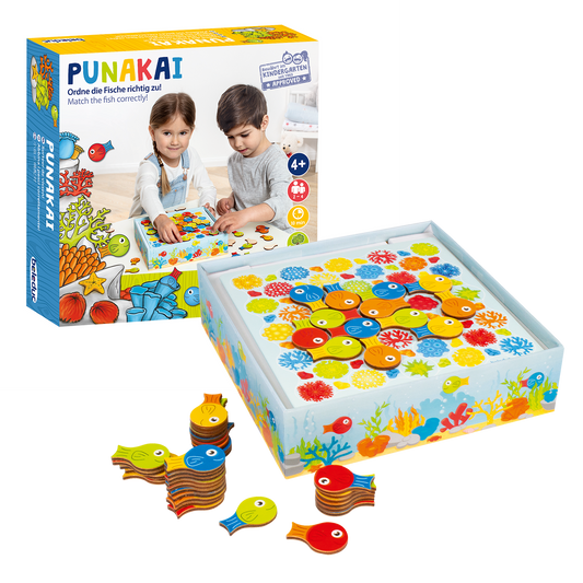 Beleduc Punakai Color Matcing Game 小魚對對碰顏色配對遊戲
