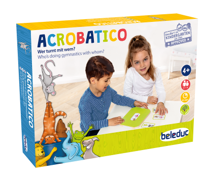 Beleduc Acrobatico Matching & Memory Game 雜技演員記憶配對遊戲