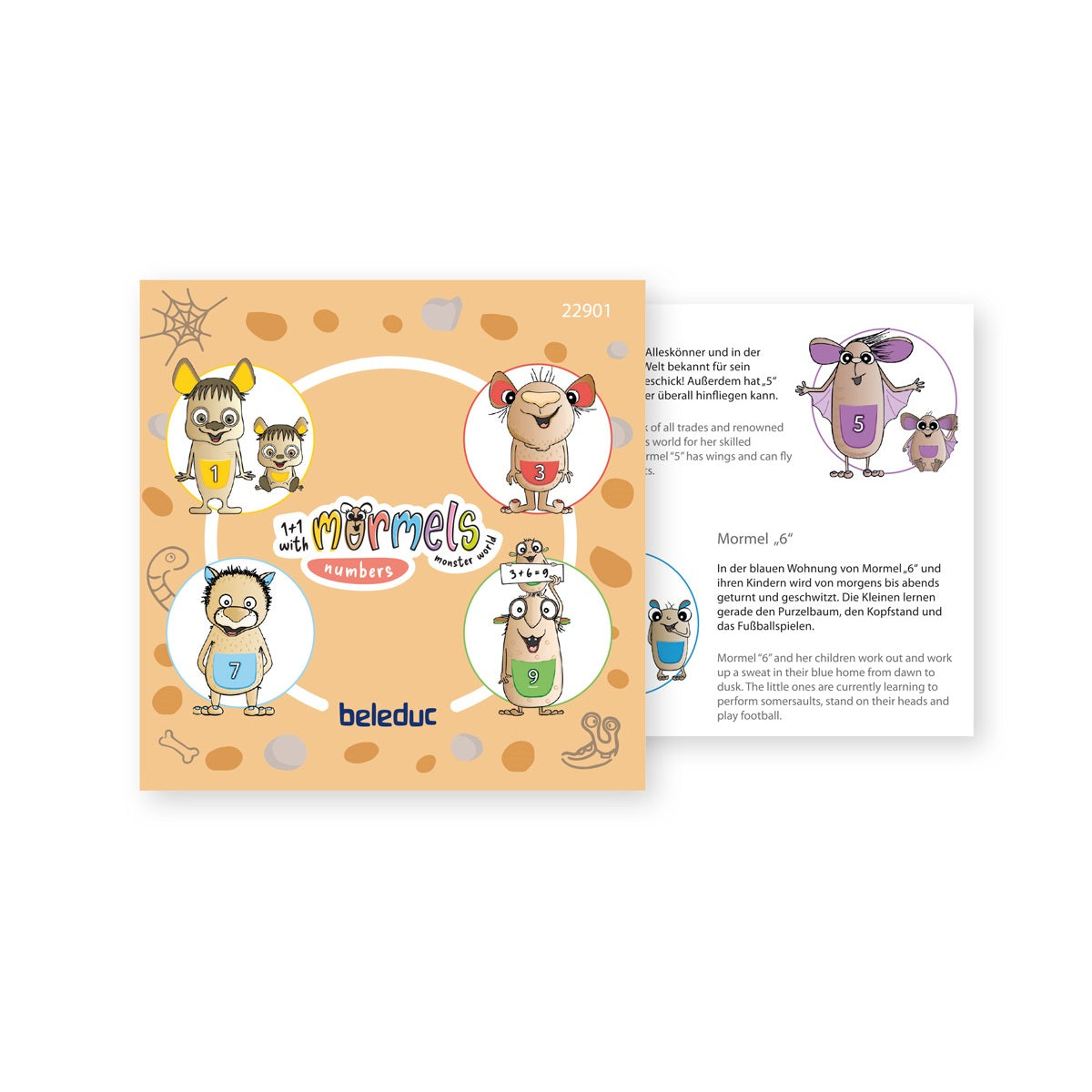 Beleduc Fun Matching - Counting Monsters 趣味配對-計數怪獸