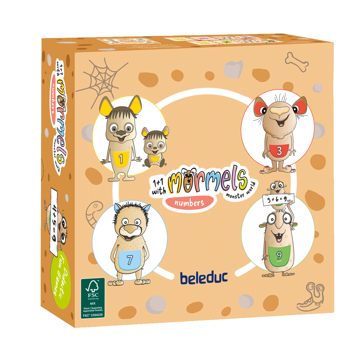 Beleduc Fun Matching - Counting Monsters 趣味配對-計數怪獸