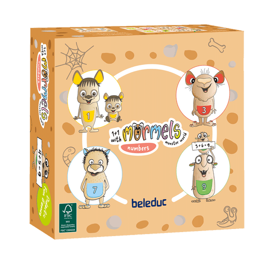 Beleduc Fun Matching - Counting Monsters 趣味配對-計數怪獸