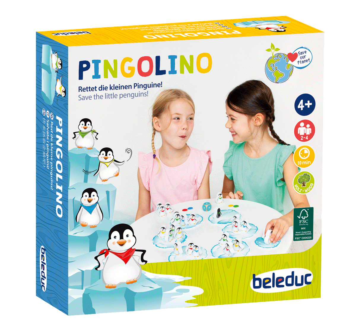 Beleduc Pingolino Thinking and Strategy Game 拯救企鵝 思考策略遊戲
