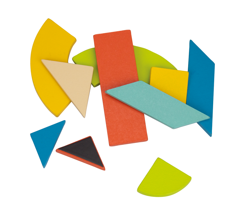 Beleduc TanGeo Magnetic Geometric Puzzle Game Classroom Set 磁性幾何拼圖遊戲課室套裝