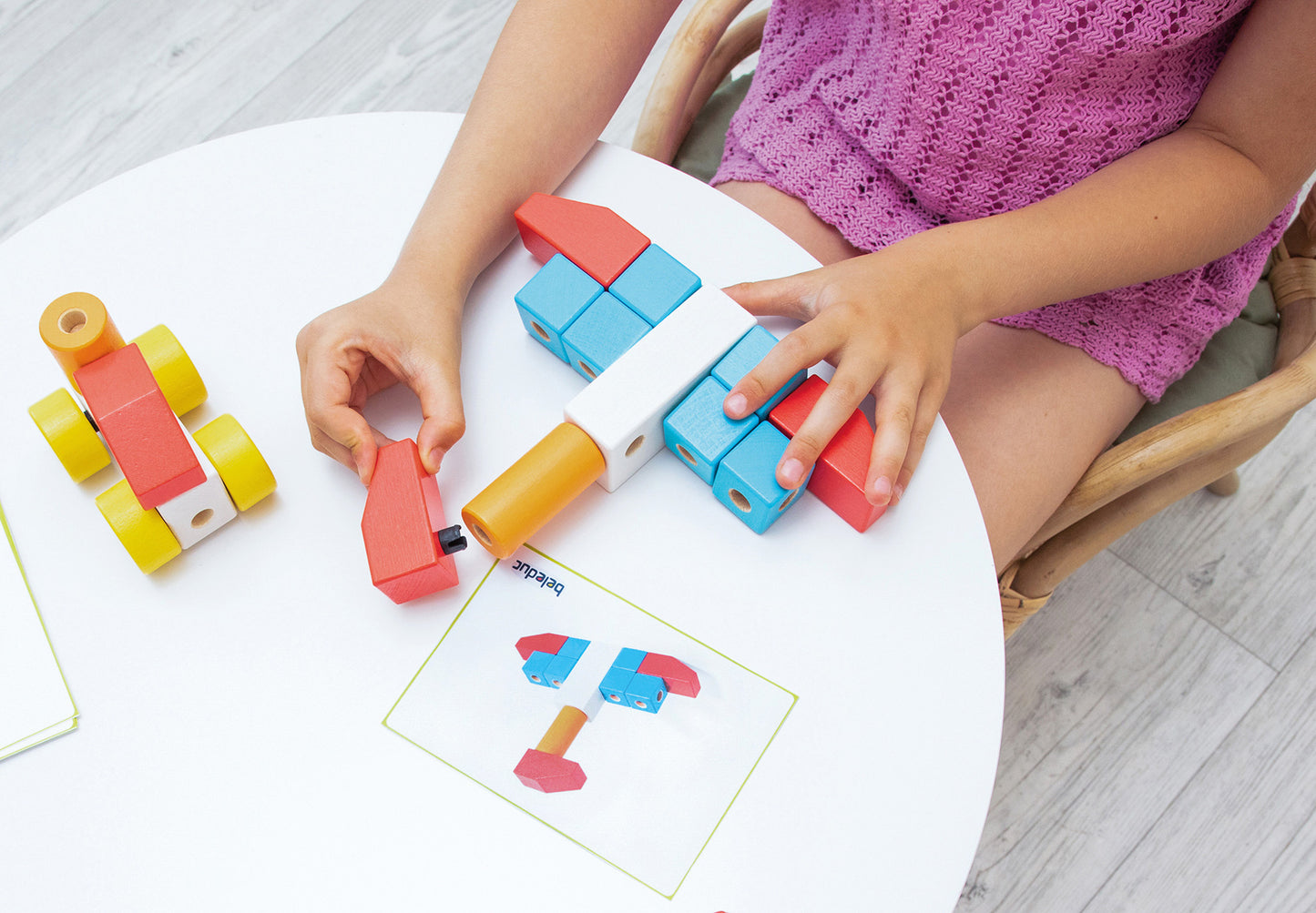 Beleduc Creative Building Blocks (102PCS)百變積木102PCS
