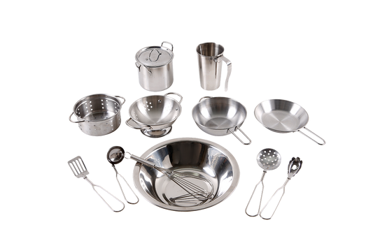 Beleduc XL Kitchen Set 不銹鋼廚具套裝12件套