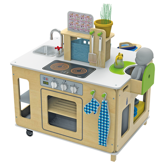 Beleduc Mobile Housekeeping Centre 4 In 1 多功能移動廚房屋